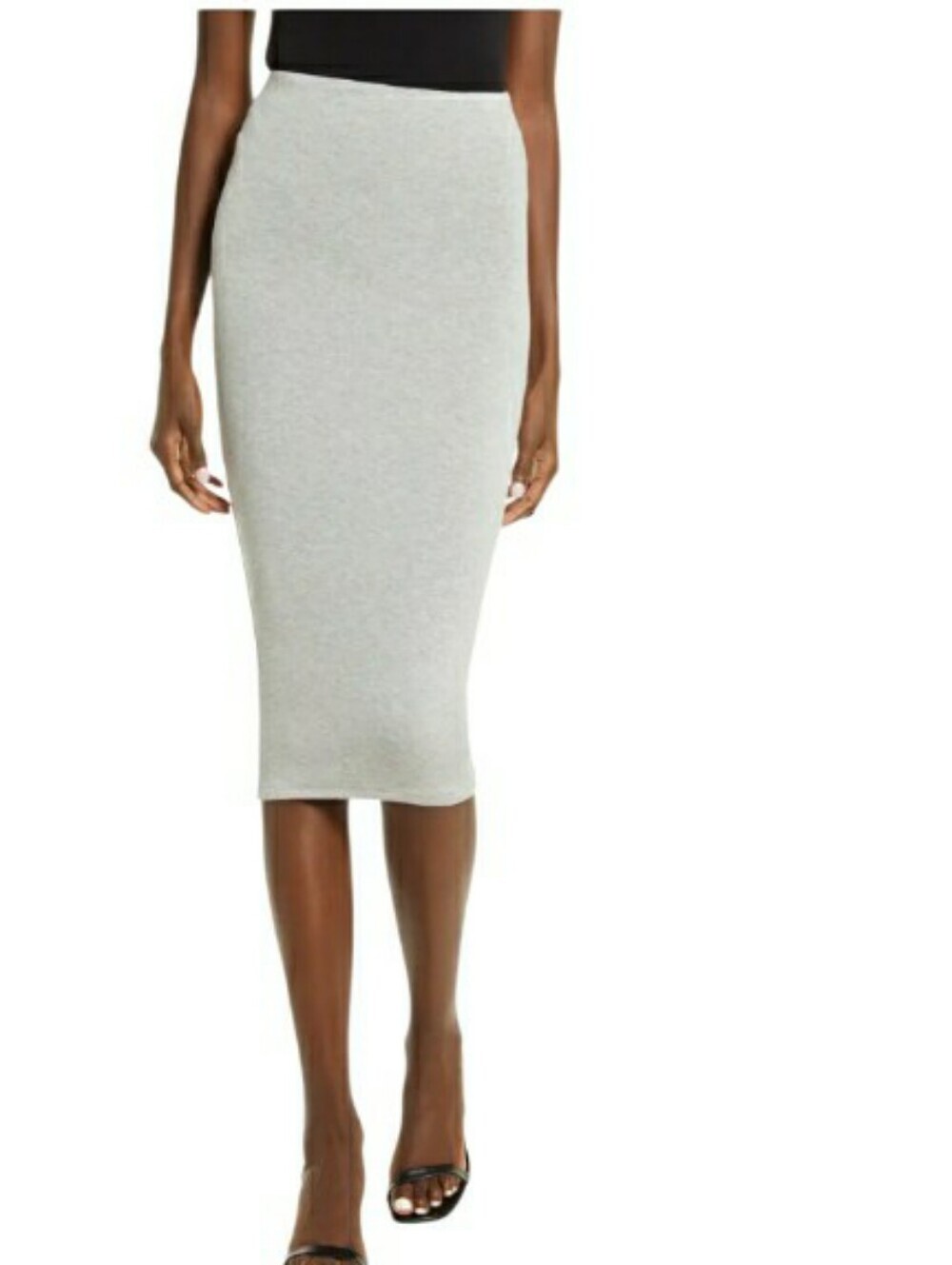 NWOT Naked Wardrobe Bae-Sic Midi Skirt- L